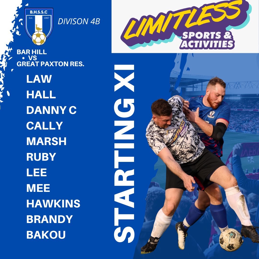 Bar Hill FC (@bhillfc) on Twitter photo ⚽️ Bar Hill 3-0 <a href="/GreatpaxtonFC1/">Great Paxton FC</a> res.
A determined performance sees the Hill pick up 3 points, credit to our opposition who were a great bunch and pushed us all the way!
🥅 Goals- Alan, Ruby, Jude.
#weareHill ⚽️ Bar Hill 3-0 <a href="/GreatpaxtonFC1/">Great Paxton FC</a> res.
A determined performance sees the Hill pick up 3 points, credit to our opposition who were a great bunch and pushed us all the way!
🥅 Goals- Alan, Ruby, Jude.
#weareHill