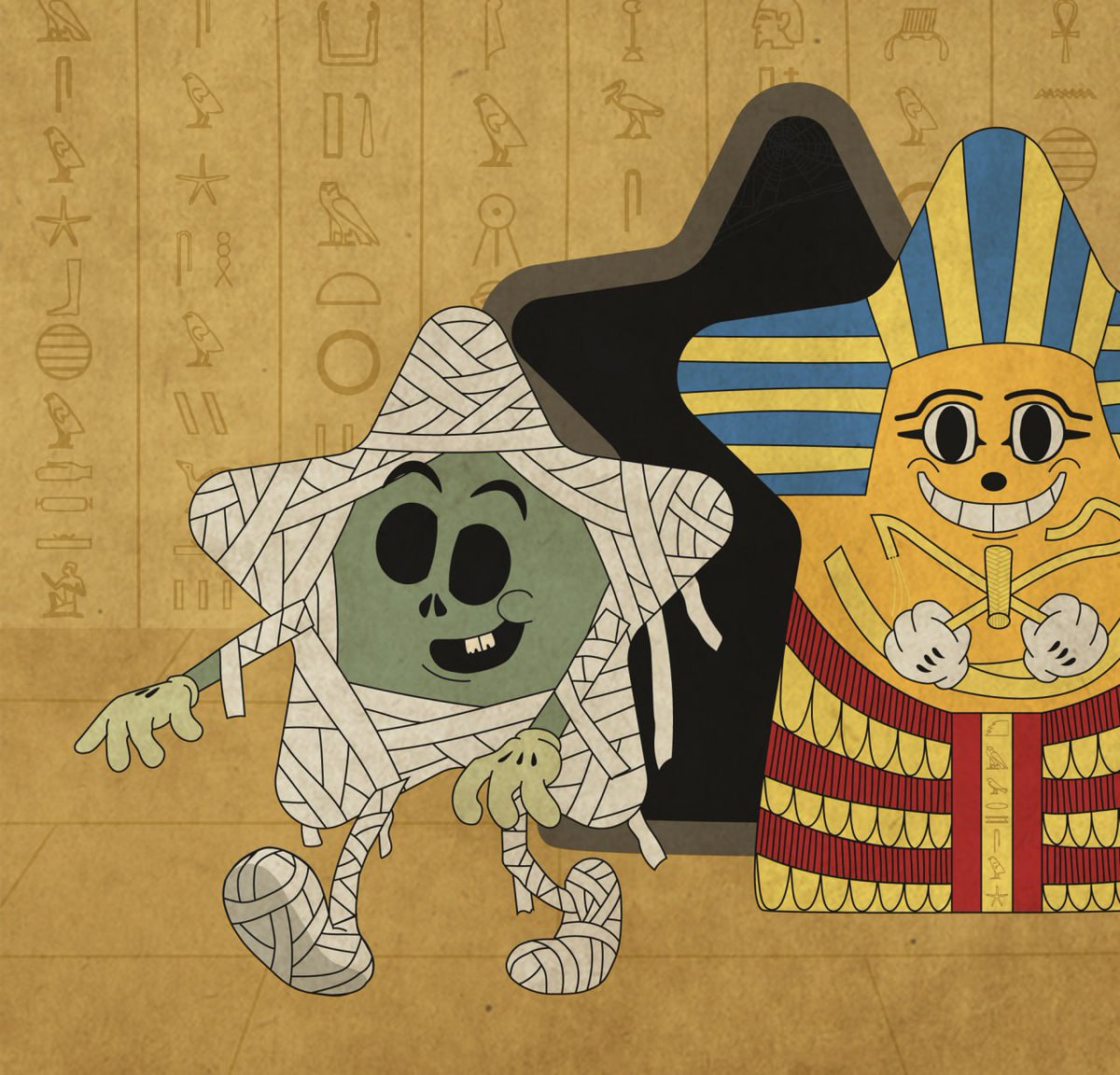 starrynft's tweet photo. Meet the first 1/1 NFT from our collection - Starry Mummy. Wrapped in ancient linen, he stands as the eternal guardian of the floor price. He relentlessly punishes paper hands, making them regret selling their @starrynft https://t.co/2UBtRSHr0Z