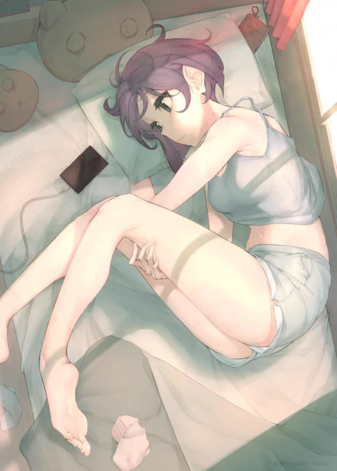 返信を待ってる 