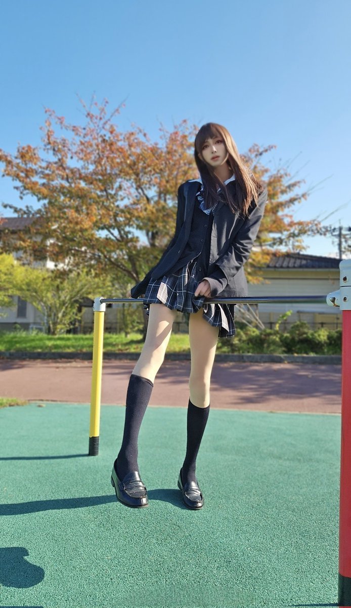 鉄棒の使い方ってここに引っ掛ける感じで合ってるよね？🥺