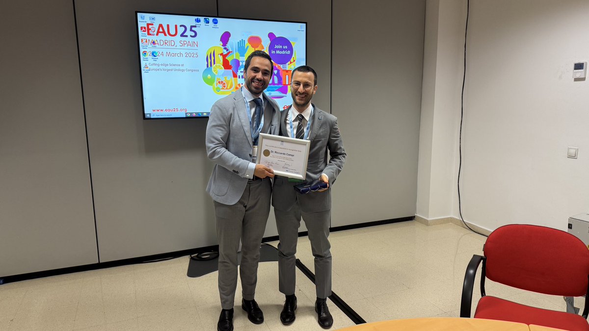 Giorgio I. Russo 🩺 (@giorgioi_russo) on Twitter photo That is a very touching moment to say goodbye to 2 friends and impressive urologists in your field. You both will be present and future of <a href="/Uroweb/">European Association of Urology (EAU)</a> <a href="/eau_yuo/">EAU Young Urologists</a> That is a very touching moment to say goodbye to 2 friends and impressive urologists in your field. You both will be present and future of <a href="/Uroweb/">European Association of Urology (EAU)</a> <a href="/eau_yuo/">EAU Young Urologists</a>