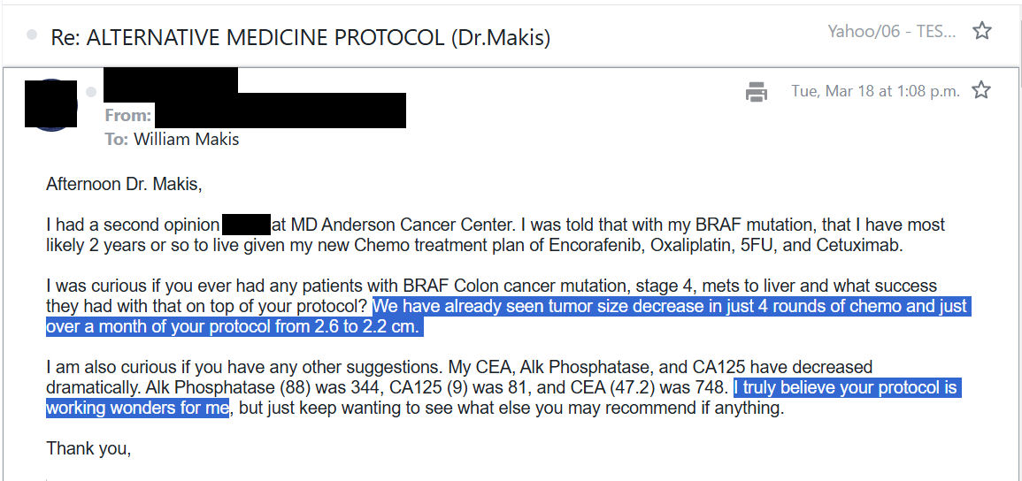 NEW ARTICLE: IVERMECTIN and FENBENDAZOLE Testimonial - 27 year old College Athlete with Stage 4 Colon Cancer to liver after COVID-19 mRNA Vaccines, has excellent response!

I believe we have a 27 year old with Turbo Cancer

27 year old College Athlete developed Stage 4 Colon