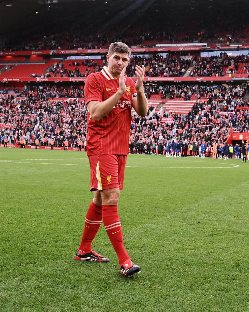 Steven Gerrard was the reason why most of us supported Liverpool. Carried the club through the hard times for 17 years and given us countless memories. The club wouldn’t have been where it was without his loyalty. 

There will never be a player like him, ever. ❤️