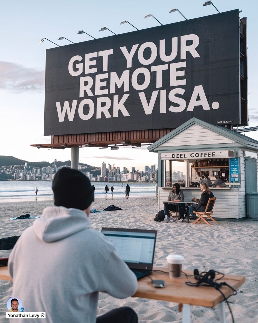 Dear remoters,

New Zealand has updated its visa regulations to welcome digital nomads.Visitors can work remotely for overseas employers while enjoying the country’s stunning landscapes.

Key details:
• Duration: Stay up to 90 days without local tax obligations; extensions up to