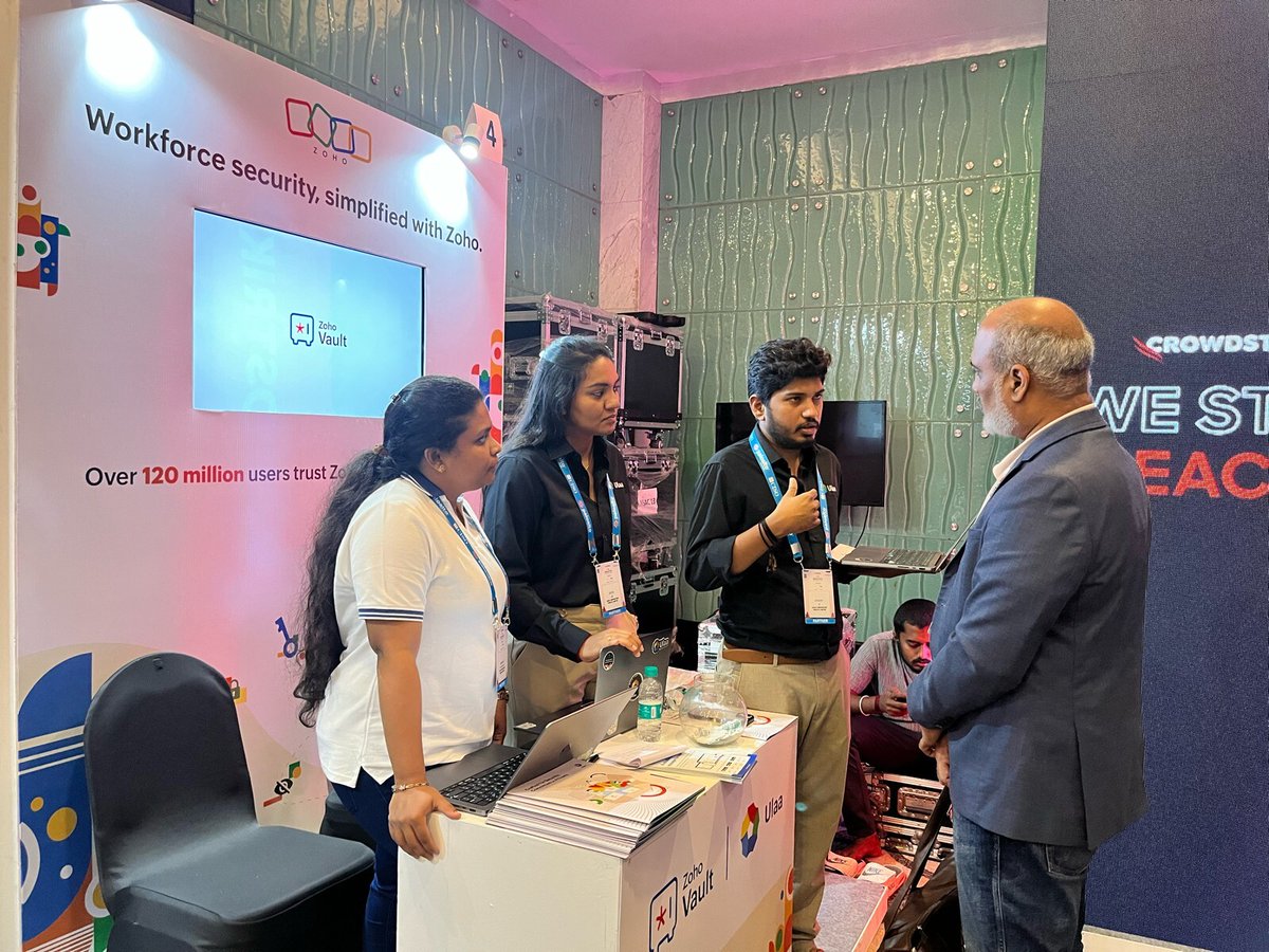 We had an incredible time at #ETCISO2025, connecting with top cybersecurity leaders. As a proud partner, #Ulaa along with #Vault continues to champion secure, and private solutions for enterprises.

Missed us at the event? Let’s talk! 💬 ulaa.com/feedback