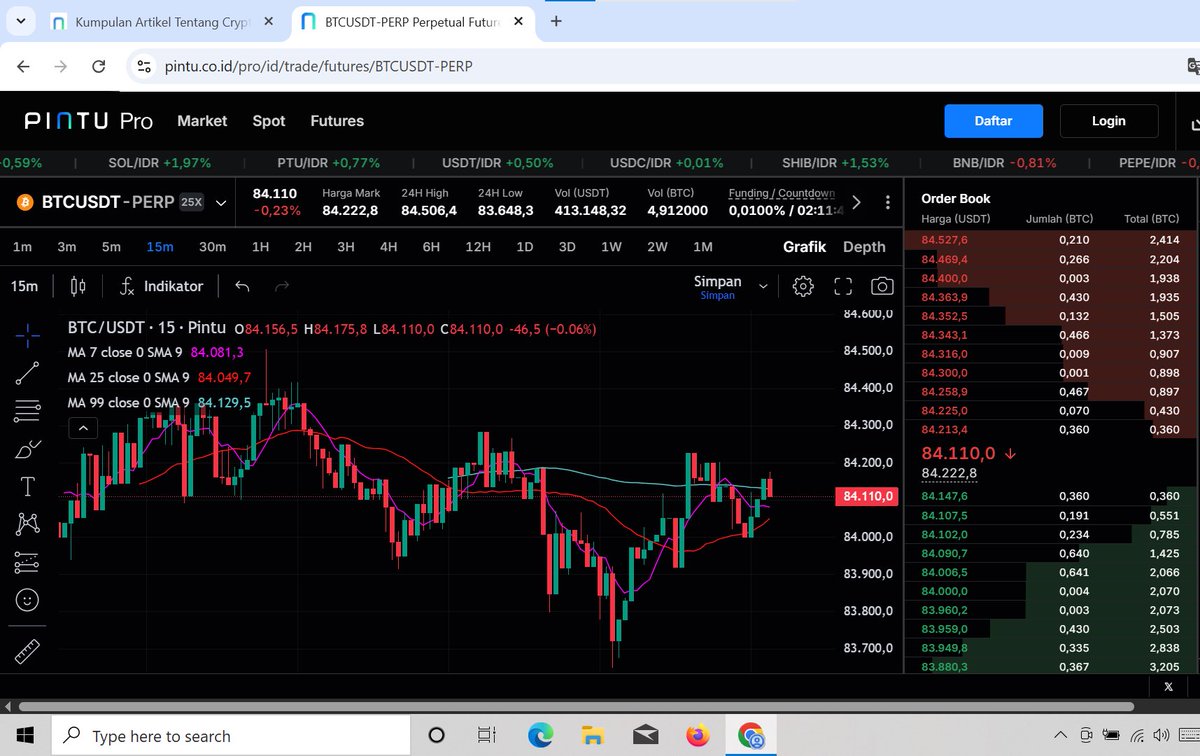Hodl_ID's tweet photo. @PintuID Tampilan user friendly, 
mudah untuk trading buy dan sell, 
semua lengkap dengan fitur limit/sl

#AllInOneCryptoApp #PintuPro

@amerilino @Rsqfi_ https://t.co/ByGINSlbqe