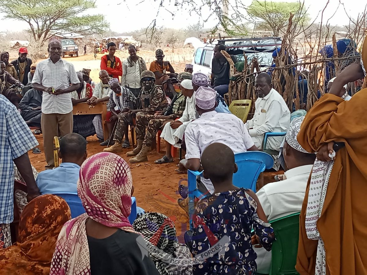 Kenya Defence Forces (KDF) troops operating in Mandera County recently conducted a Civil-Military Cooperation (CIMIC) initiative at Iresuki village, Mandera Central Sub-County. Read more...shorturl.at/j3JDY