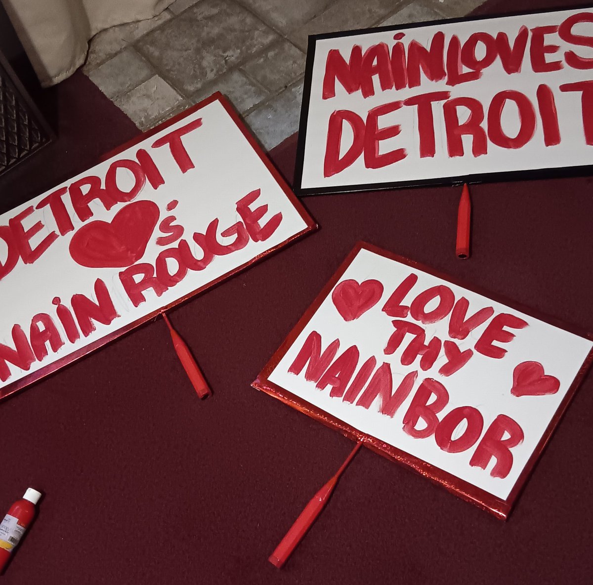 JohnELTenney's tweet photo. Tomorrow in front of the masonic temple at noon. Help us stand up for mythological creatures, folklore and history.
#nainrouge #marchedunainrouge https://t.co/g3IS2S8rIv