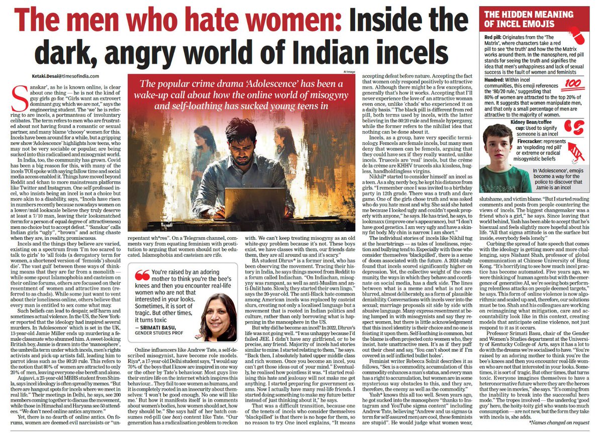 The show Adolescence offered a glimpse into an online world of misogyny and self-loathing, one that is very active in India. I report on the digital lives of Indian incels: