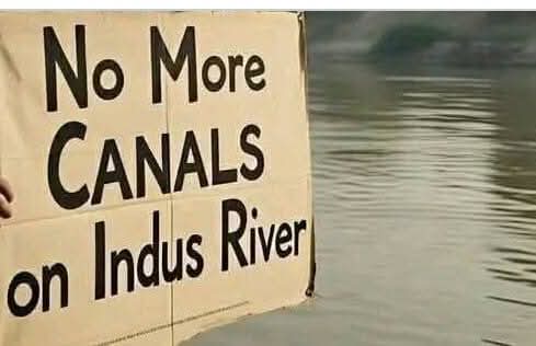 #NoMoreCannalsOnIndus