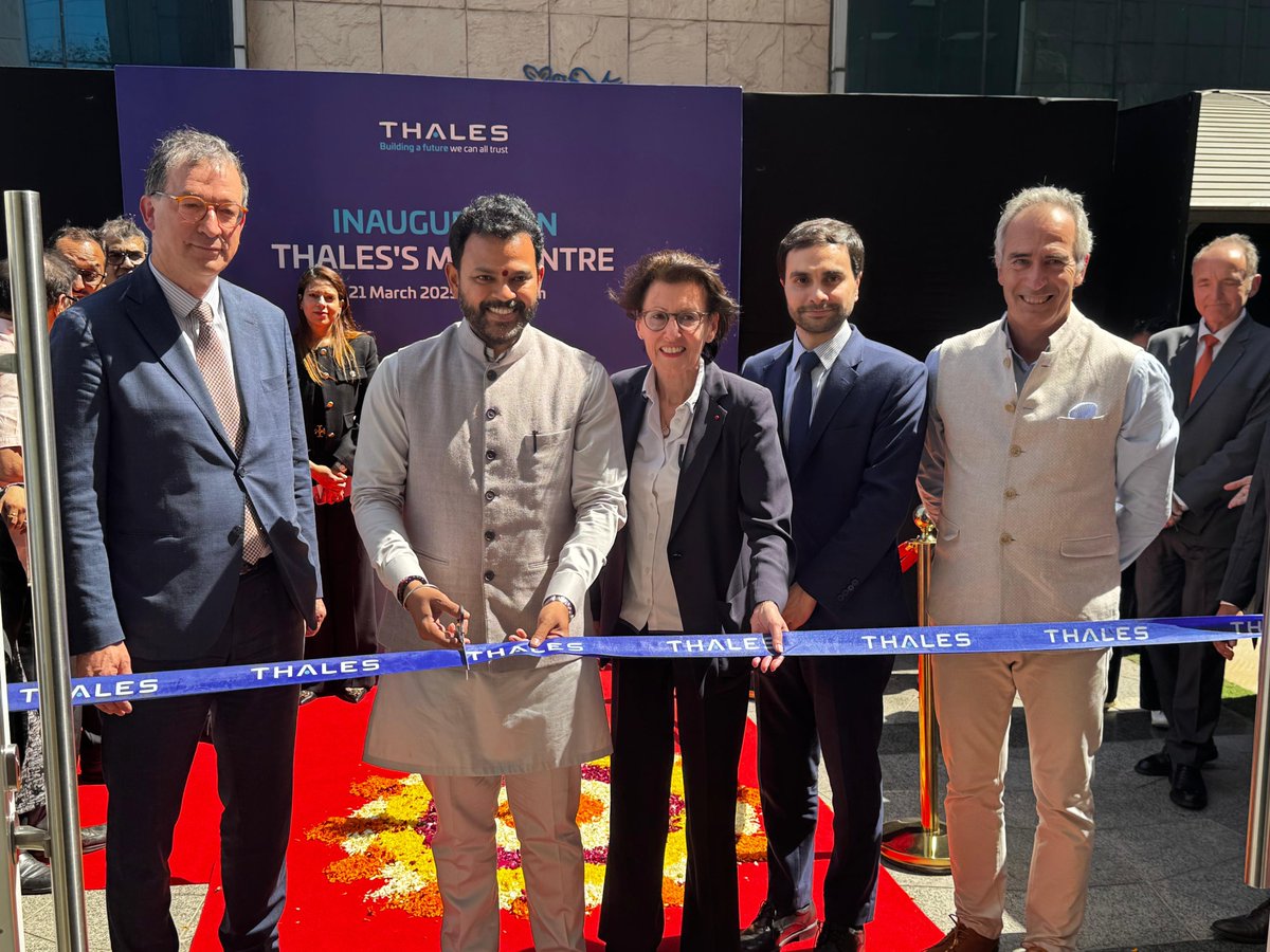 tcimedia's tweet photo. After getting the necessary nod from the @DGCAIndia, @thalesgroup inaugurated its #MRO facility near the #NewDelhi airport. It's equipped to provide various services to operators such as #AirIndia and #IndiGo.
#Thales #ThalesGroup #Aviation #India #Gurugram https://t.co/hJKe6APJAi