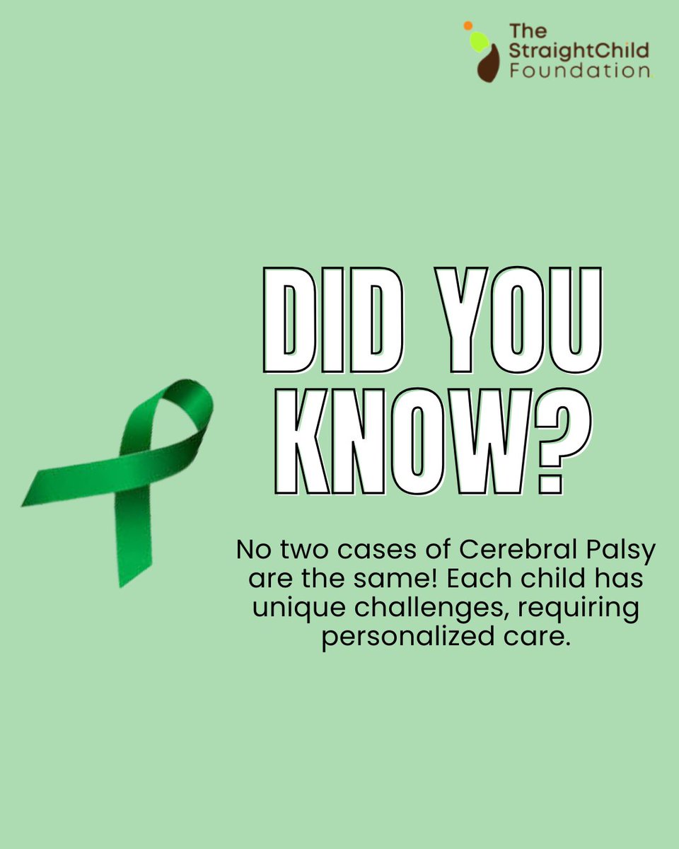 theStraightChi1's tweet photo. Day 23 of #CPMonth
#CerebralPalsyAwareness #DidYouKnow https://t.co/eLjpvwhObF