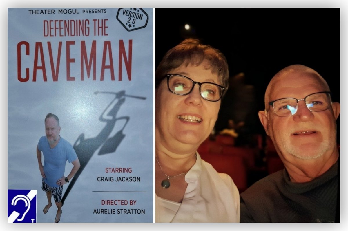 Empowering Inclusion in Arts and Culture: Last night's show at the <a href="/Artscape/">Artscape</a> Arena, equipped with a loop system, was a shining example of this commitment to accessibility! ID. Fanie and Erica enjoying "Defending the Caveman"
<a href="/faniedreams/">Fanie du Toit</a>