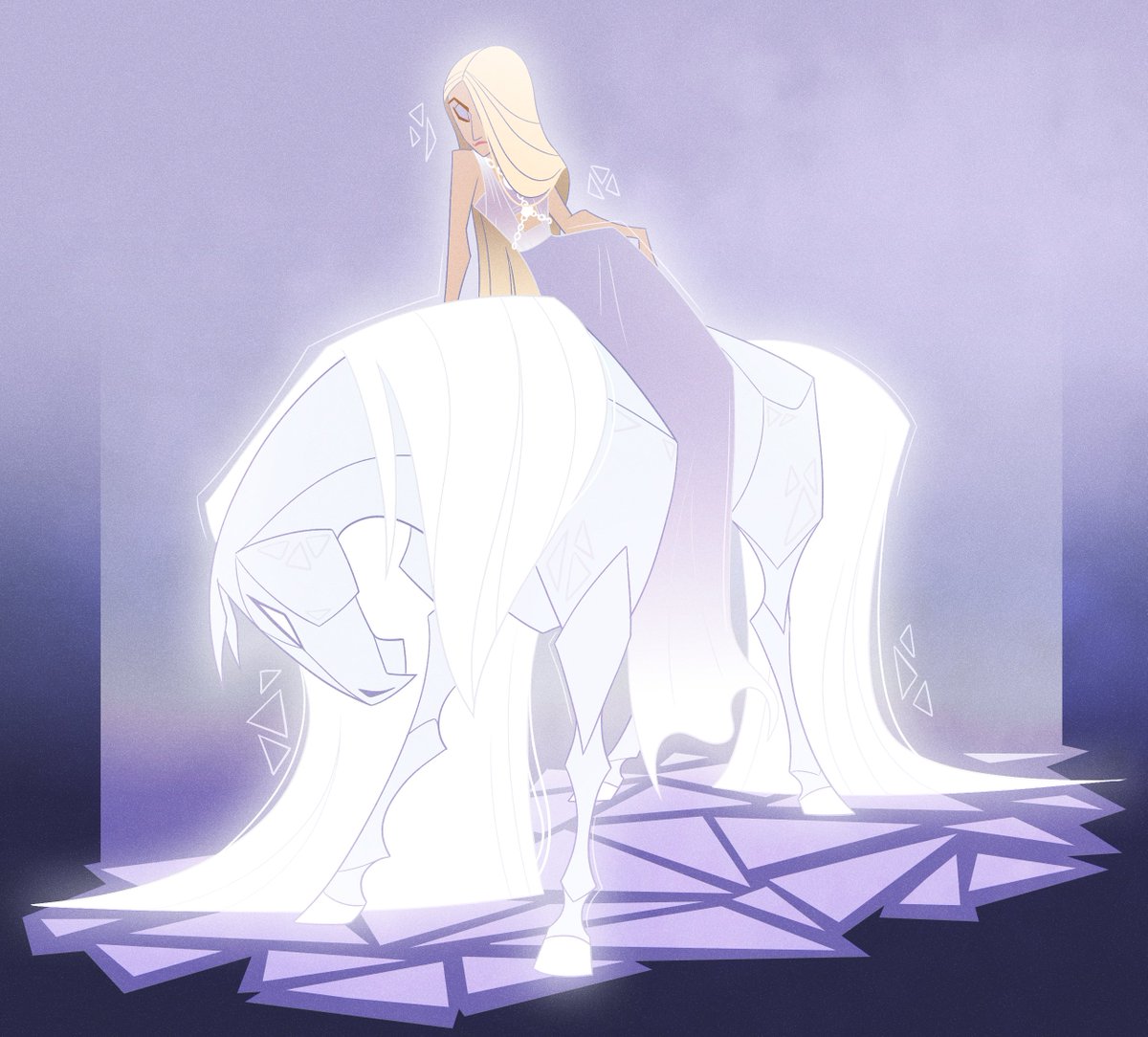 probfakeblonde's tweet image. Okay last Gaga inspired doodle for now, I just think abt this 2013 look all the time 💜