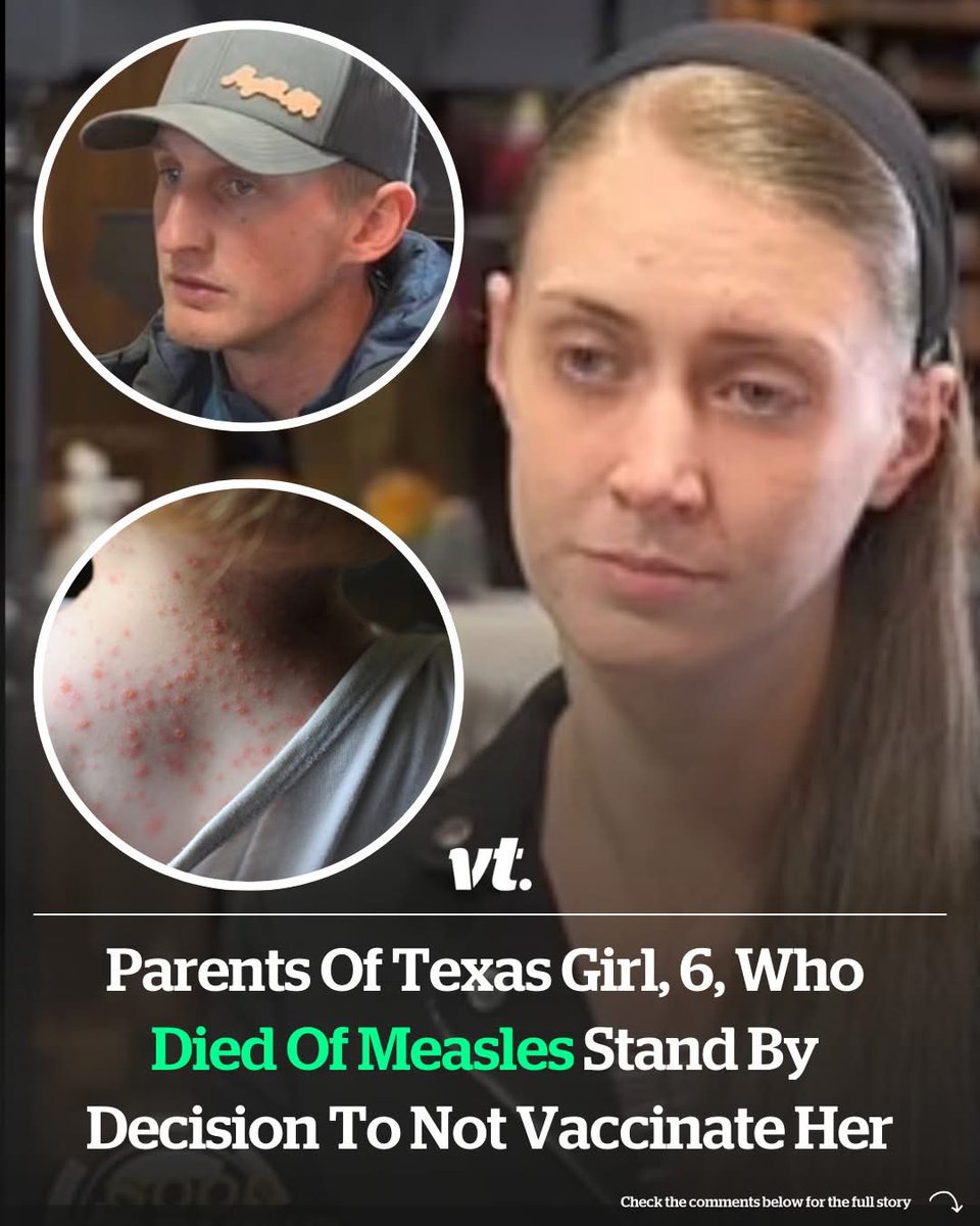 Rest in Peace, Kaylee 🌷 

Kaylee passed away from the complications of a measles infection. She’s the first person to die of measles in the US for a decade.

#VaccinesSaveLives #Measles