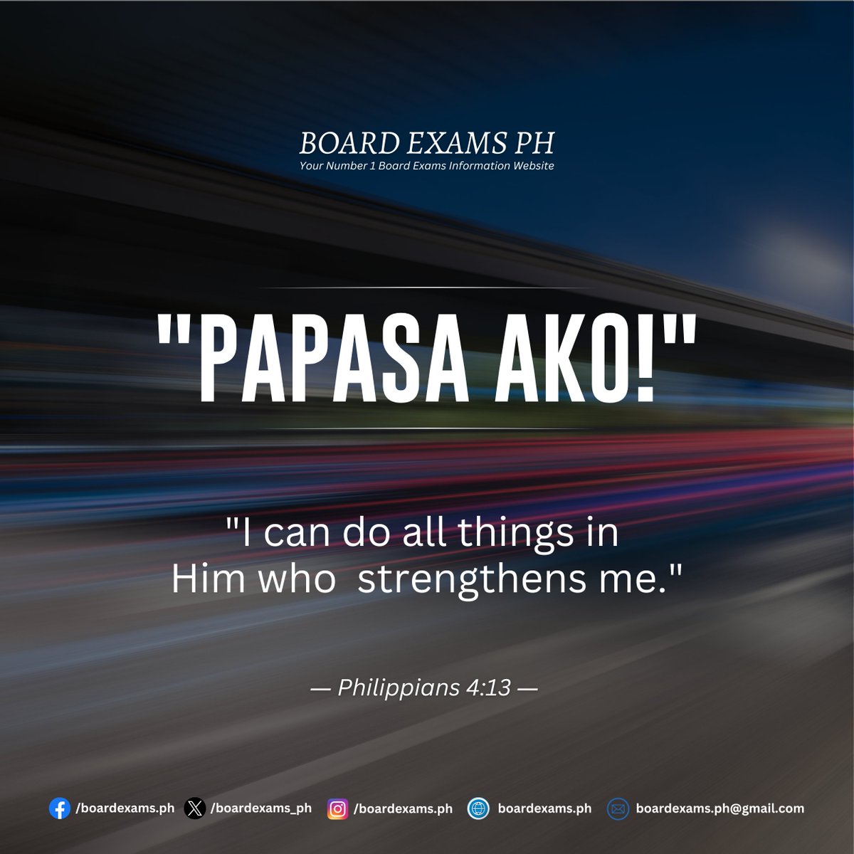 "I WILL PASS THE BOARD!" 🙏