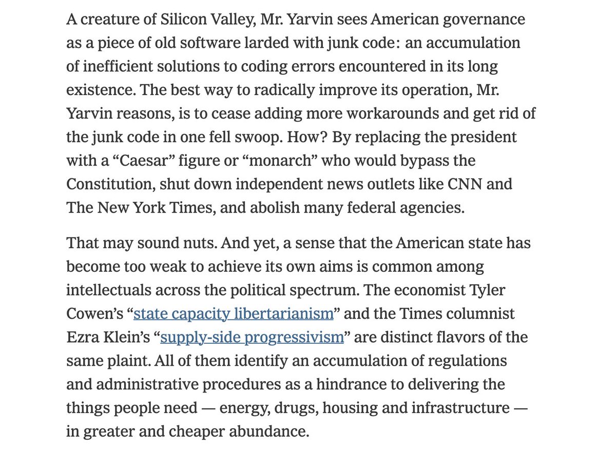 SamAdlerBell's tweet photo. the fact that Silicon Valley reactionaries and "supply side progressives" (abundance bros) were responding to the same perceived impasse and swimming in the same currents was obvious to me back in 2022. https://t.co/SV8hr63Fs9 https://t.co/NhpiQBIxJ8