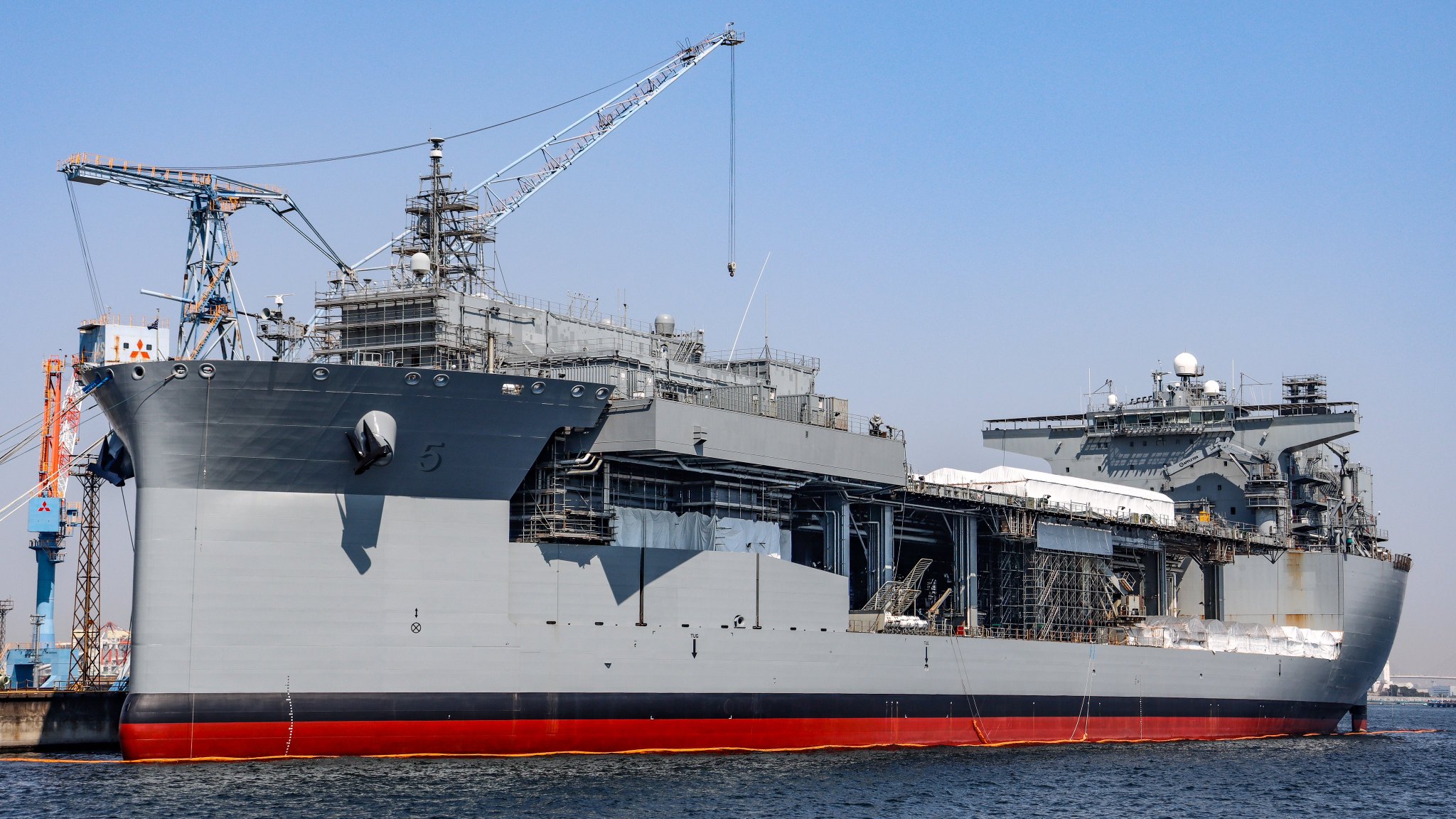 珍品　USS MIGUEL KEITH ESB-5 遠征海上基地艦　米海軍 珍品 USS MIGUEL KEITH ESB-5 遠征海上基地艦 米海軍