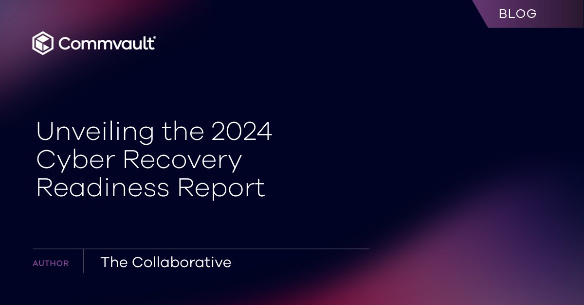 AlAsfoorM's tweet photo. Commvault's latest Cyber Recovery Readiness Report reveals that 83% of organizations have recently suffered a material security breach. Learn how the most resilient organizations are staying ahead in this blog. #VaultClub https://t.co/g2GfFjHXpm https://t.co/cZDkq0cQ30