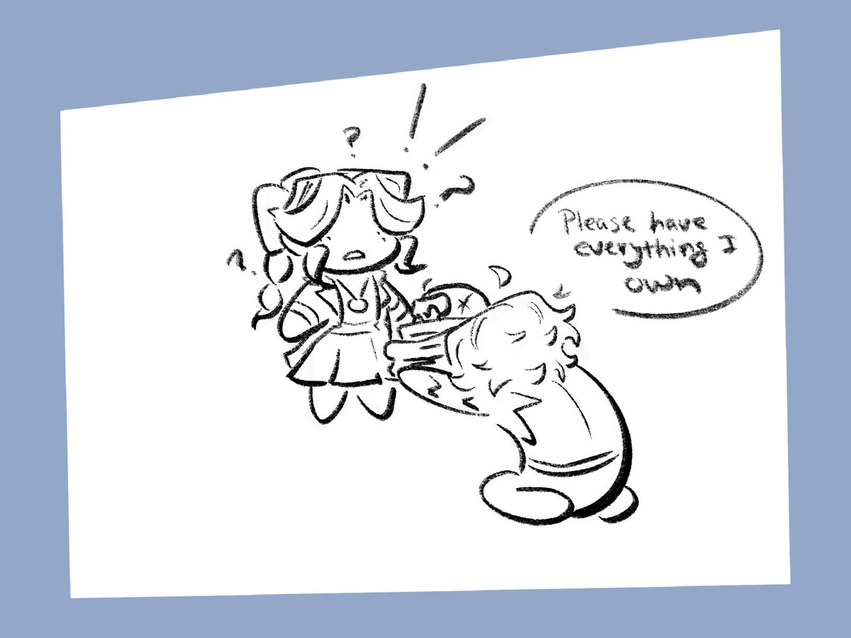 Bringing out some of my quick OG format Nortalice -WHEEZE- #nortalice
He is only Greedy in name, his actions (in his most recent b-day lore) give his true nature away PFF