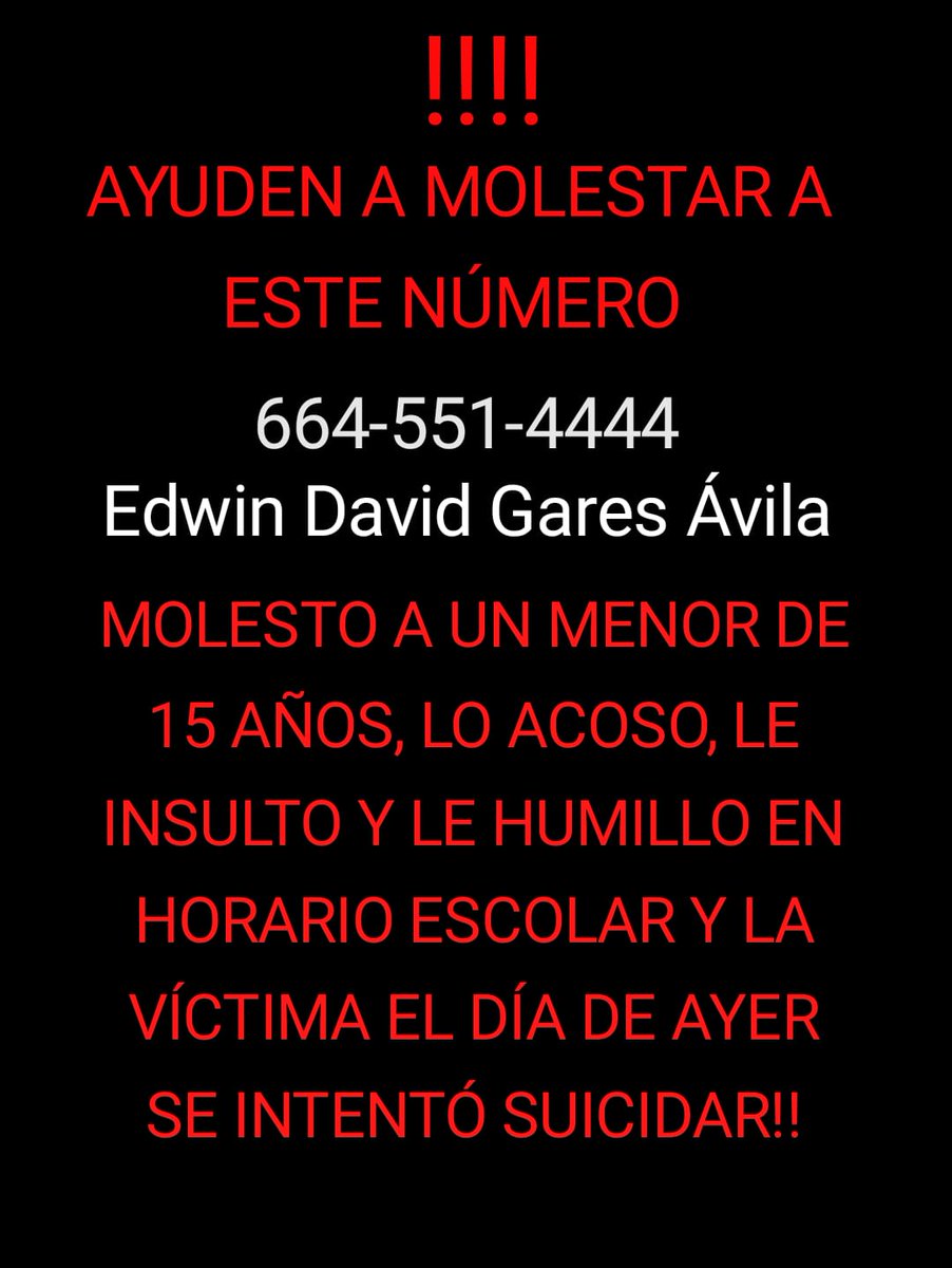 La víctima se encuentra en un mal estado.
