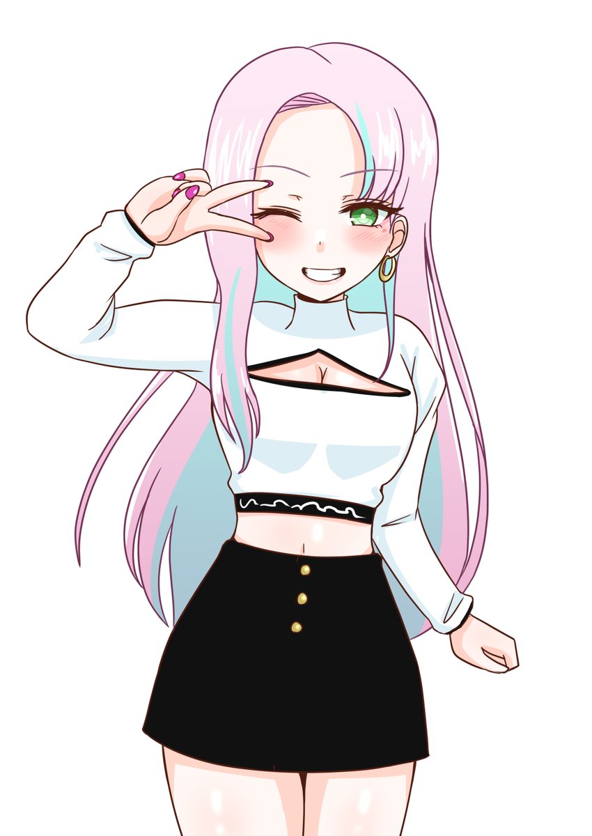 今日の夜に参加させてもらう変態洗脳TRPGの為にオリキャラ作った
祓(はらい) ミサキ(17) 霊媒師
「アタシ、祓 ミサキ!モデルの仕事しながらばぁちゃんの手伝いで霊媒師やってまぁ～す!
今回は変な村の調査だって!ま!サクッと終わらせちゃうから心配なし!このミサキ様に任せなさぁ～い!」 