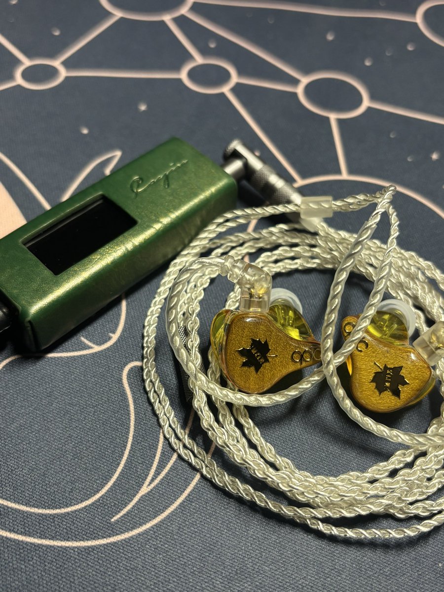 O2jQs5's tweet image. 個人的に行くとこまで行った感があるので、しばらくオーディオを買うことはなさそう
これからはイヤーピースやケーブルを着せ替えして遊びます