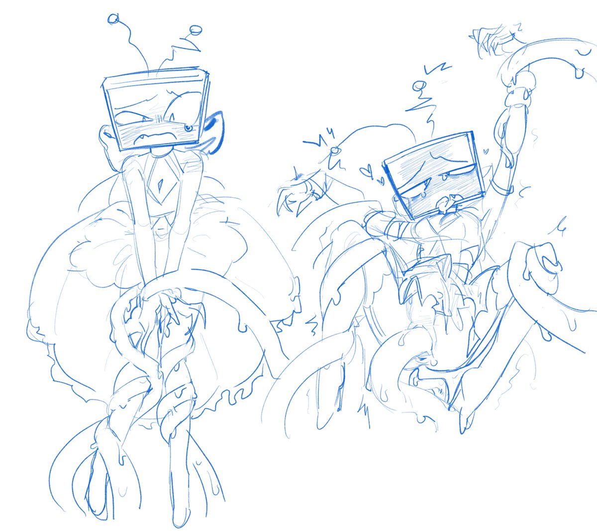 🔞📺

It seems this enemy was a bit too strong for her…