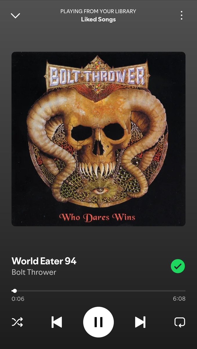 PaulMit24569337's tweet image. Crunching some death metal for breakfast before the f1...then back to death metal...that's my Sunday!!
🤘🔥🤘