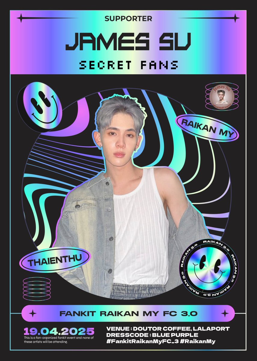 <a href="/MYkrist_fc/">Krist Malaysia FC🐢</a> <a href="/Peraya_MY/">PERAYA MY 🇲🇾</a> <a href="/my_sayangtaefc/">MY_Sayang Tae FC</a> <a href="/BkppMy/">BKPP_MY</a> <a href="/hirunkitmyfans/">Nani Hirunkit MY 🇲🇾</a> <a href="/NanonMY_/">Nanon Official MY FC 🇲🇾</a> <a href="/TheQueenDila/">Khun Dila 🖤</a> <a href="/Zattyshin0909/">🖤🧡Firstkhaotung & Winny Thanawin 🖤💙</a> <a href="/aleyaaaax/">KingAleyax 🩺🧸</a> <a href="/bibbiuzhnl_/">𝒁𝒉𝒏|𝒓𝒆𝒂𝒅𝒊𝒏𝒈 𝒓𝒂𝒏𝒅𝒐𝒎 𝒂𝒖🖤💙💚🩷</a> <a href="/Just1MoreEp_722/">🆀🆄🅴🆄🅴</a> Here's the amazing supporting line up for our upcoming cupsleeve event! This is only a few of it. Stay tuned for the updates as we will reveal it day by day.

Mark your calendars &amp; join us for an unforgettable day filled with fun, love &amp; laughter.

#FankitRaikanMyFC_3 #RAIKANMY