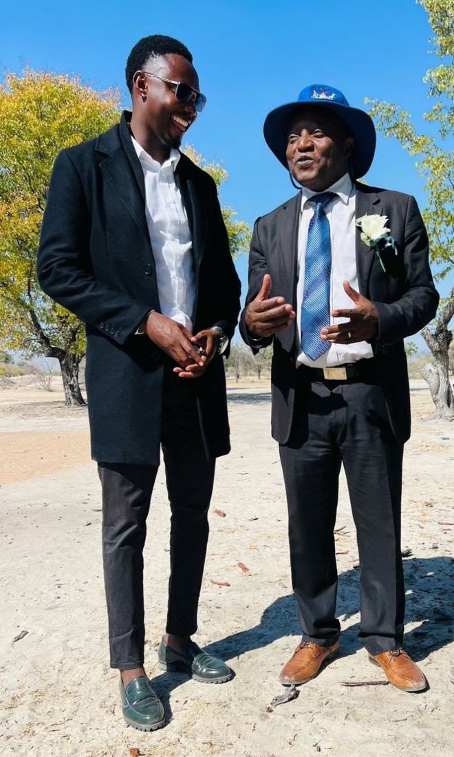 HHashili's tweet photo. Congratulations on your appointment Leader ⁦⁦@ngurare⁩. Your appointment as the Prime Minister of the land restores hope. Let us do it the Ndjikiti way. 🙏🏾🙏🏾🙏🏾 https://t.co/qW8tPxcutg