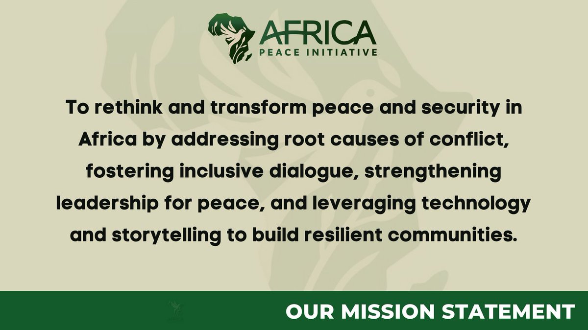 peaceful_africa's tweet photo. Acting for peace in Africa means tackling the root causes of conflict,promoting inclusive dialogue and strengthening leadership. 

Join usin this essential mission.

#PeaceAction #Africa #United #Resilience
🕊🕊🕊🕊
🏳🏳🏳🏳
🎯🎯🎯🎯
🌍🌍🌍🌍 https://t.co/VI61OxDHwB