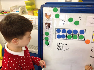 Reception have been practicing counting to ten and making ten in different ways. Number bonds to 10 are crucial because they form the foundation for developing strong mental math skills. #strivingforexcellence #possibilites #numberbonds #mentalmaths <a href="/PMMMaths/">PMM Maths</a>