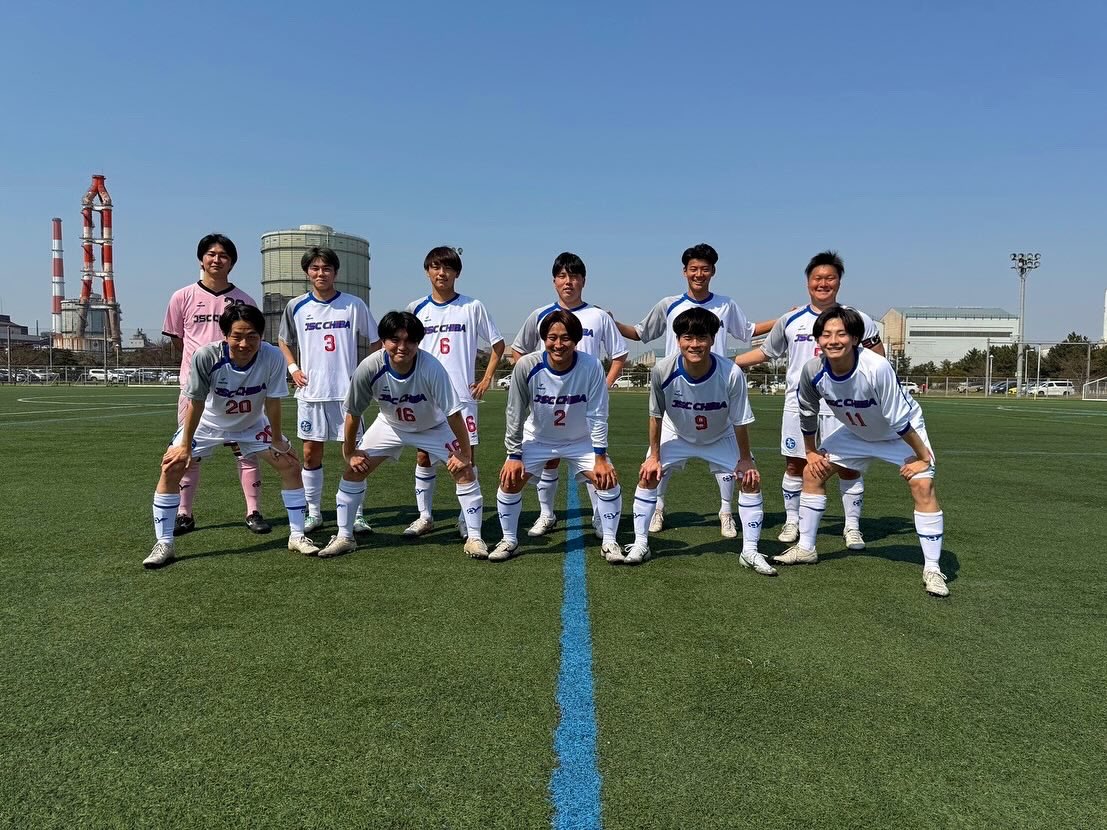 jscchiba2002's tweet photo. 【クラブ選手権】

3/23(日)クラブ選手権1回戦
vs千葉銀行サッカー部
2-0(1-0、1-0)
得点者:釜本、川口
アシスト:齋藤

2025年シーズンの初戦を勝利することが出来ました!
チーム内での競争を高めて1つずつ勝ち進んでいきます。
#JSCCHIBA https://t.co/UN417e49jH