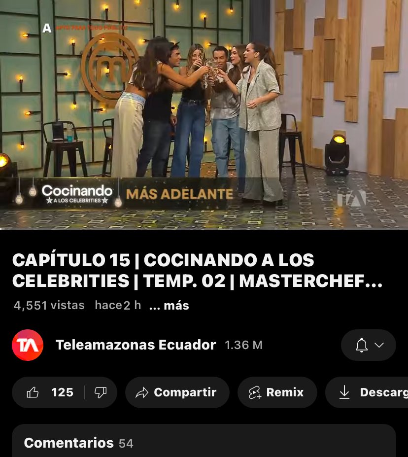 La gente peleándose y ellos felices y contentos. Hasta ellos mismo dicen que el publico no entiende aun el programa. #MCCelebrityEc #MasterChefCelebrityEC