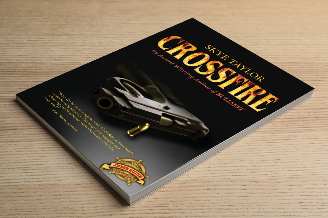 allauthor's tweet photo. When the Church of Peace is bombed, Det. Jesse Quinn teams up with her nemesis. Can she solve the murder before he makes a wrongful arrest? Read “Crossfire” now. #DetectiveNovel #Mystery  @skyewriter22 Buy Now --> https://t.co/ZkBQ7oQnxl https://t.co/nHexgp56no