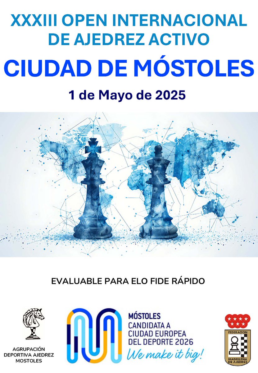 Ajedrez Móstoles tweet media