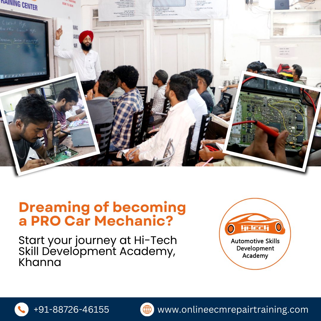hitechasda's tweet image. 🔧🚗 Dreaming of becoming a PRO Car Mechanic? 🔧🚗

Start your journey at Hi-Tech Skill Development Academy ! 🌟

#CarMechanicTraining #AutomobileCourse #HiTechAcademy #AutoRepairSkills #LearnMechanics #CarRepairTraining #SkillDevelopment #CareerInAutomotive #PunjabTraining