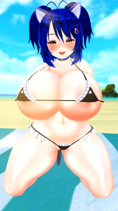 週末定期ラリアちゃん!
暖かくなってきたので水着で涼しむラリアちゃんをね… 