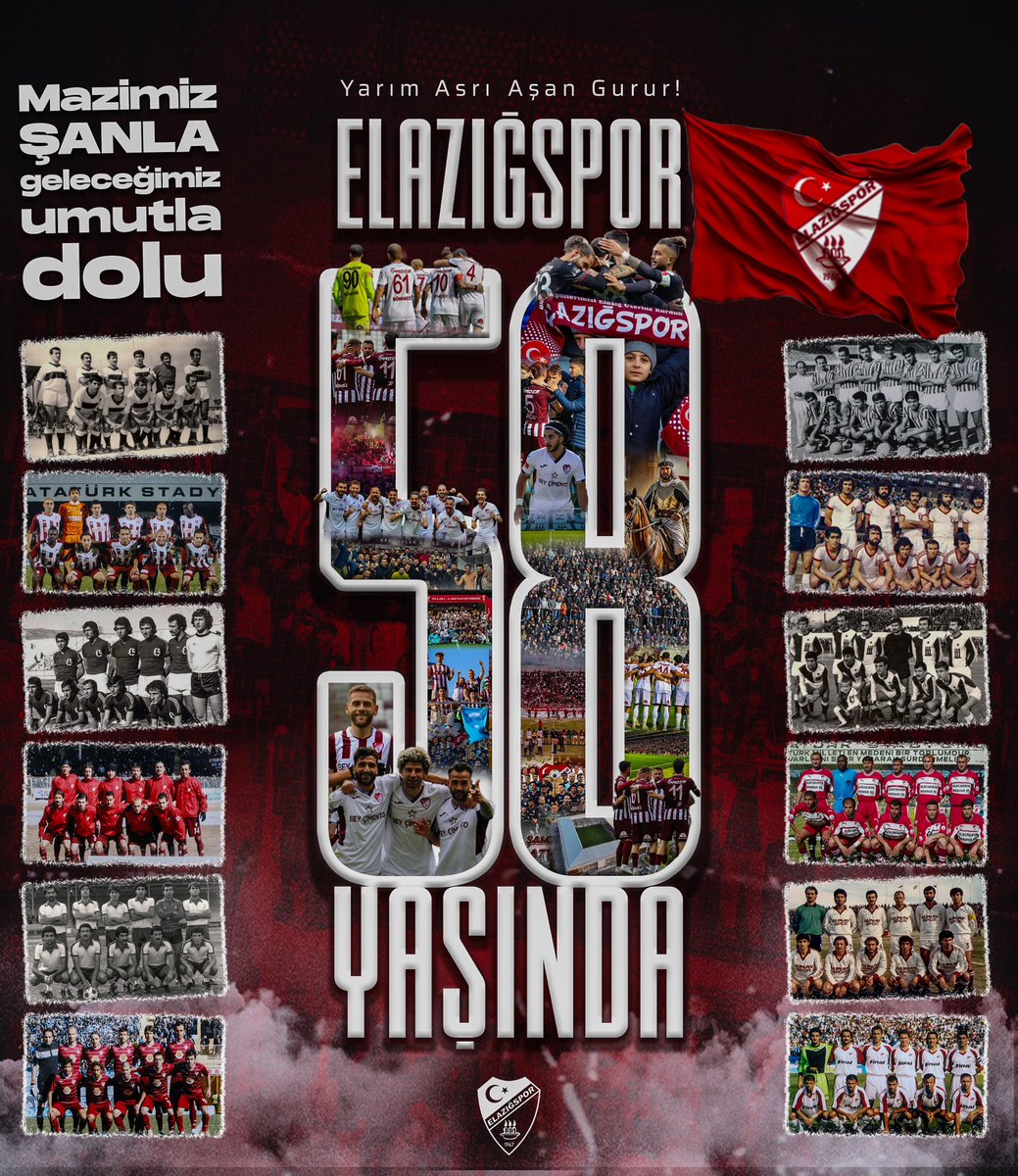 Şehrin efsanesi 58 yaşında! 

Bir arma, bir şehir, bir tutku… ♥️🤍