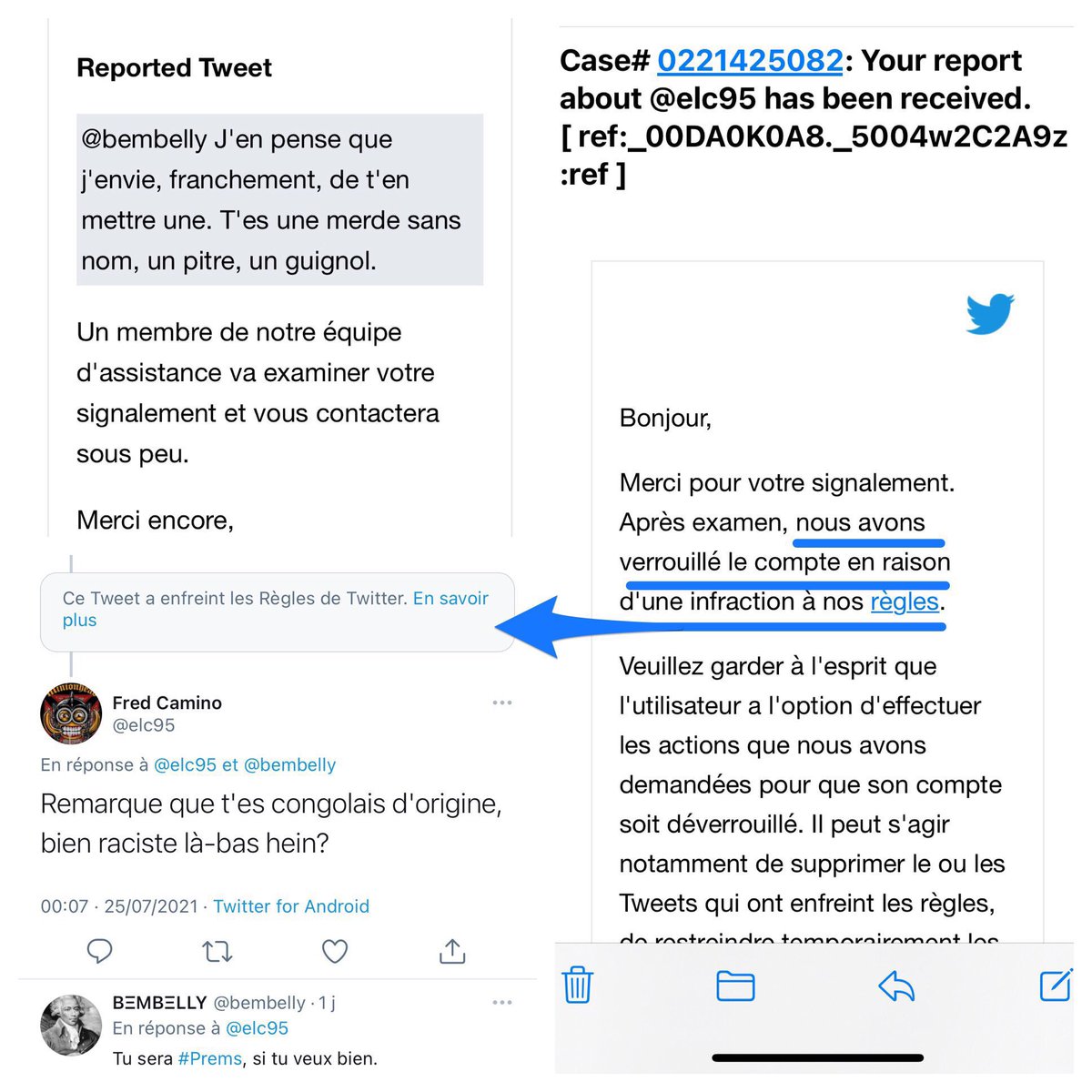 bembelly's tweet photo. Help! Qui a des news de #Ma_Go_Fred aka @elc95? Alors tu n’viens plus aux manifs contre le #racisme & l’#extrêmedroite⁉️
Ah oui t’es @PrintempsRepub donc de l’autre côté. Va bien ta @celine_pina?
Et ton adorable @Aminelkhatmi tjours identiTaré⁉️PS: Moi pas oublié toi #TasVu?🤡 https://t.co/iBg7qESWLo