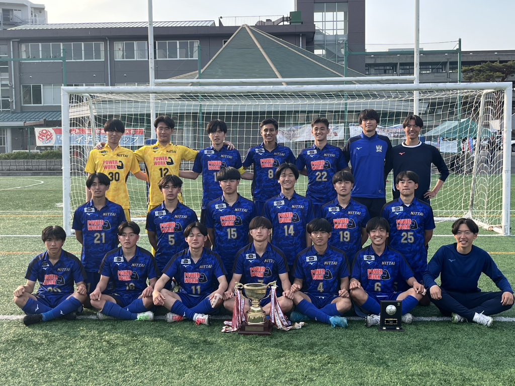 football6766's tweet photo. イギョラ杯　
準決勝
vs 武南
6-0 Win

決勝
vs神戸弘陵
1-0 Win
優勝🏆

シーズン前の腕試しの大会で、色んな試作をする中で結果を得られたことはポジティブです！

優勝を糧に成長しよう！

応援ありがとうございました！
#日体大柏
#イギョラ杯 https://t.co/9qw6N72dvo