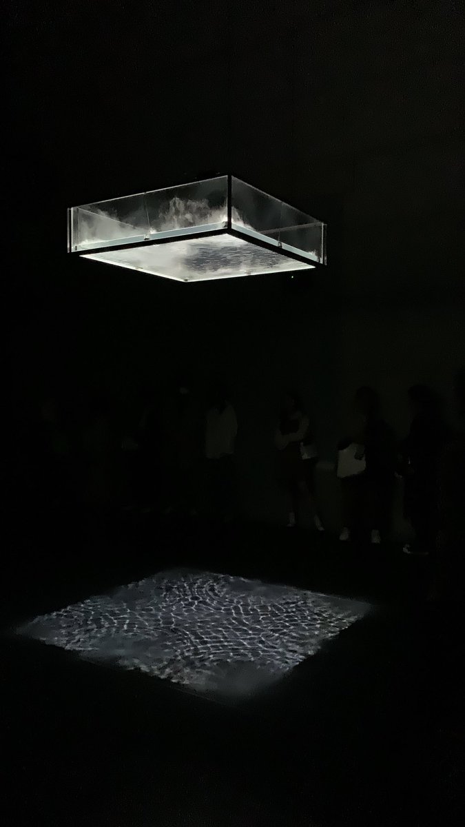 「見たかった作品、やっと見れた。一部エリアは撮影可能。"LIFE-Fluid,in」|坂上修 Syu Sakagamiのイラスト