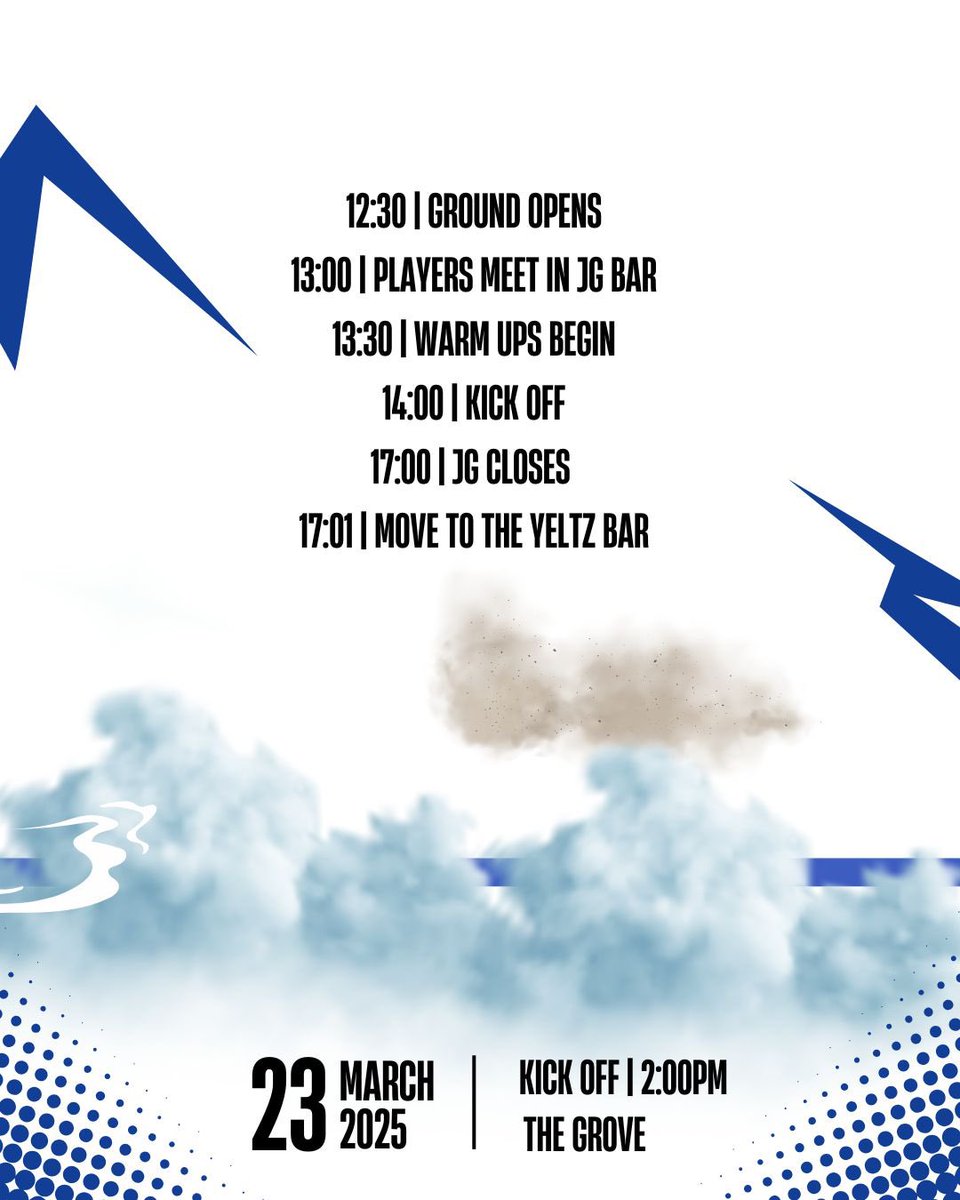 Unreliable Yeltz (@unreliableyeltz) on Twitter photo Fed up of watching high quality, exciting, free flowing football after yesterday’s Yeltz win?
We have the perfect antidote! Why not head back to The Grove this afternoon for the annual fans v fans charity match. This year raising money fore the amazing <a href="/andysmanclubuk/">#ANDYSMANCLUB</a>
Link below Fed up of watching high quality, exciting, free flowing football after yesterday’s Yeltz win?
We have the perfect antidote! Why not head back to The Grove this afternoon for the annual fans v fans charity match. This year raising money fore the amazing <a href="/andysmanclubuk/">#ANDYSMANCLUB</a>
Link below