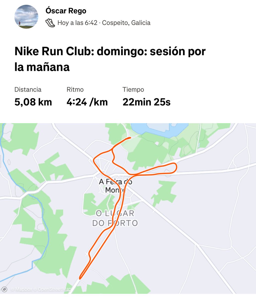 oscarregofpt's tweet photo. 5k #run done!✌️😊 #earlyrun #sunday https://t.co/B7wRBiR0T5