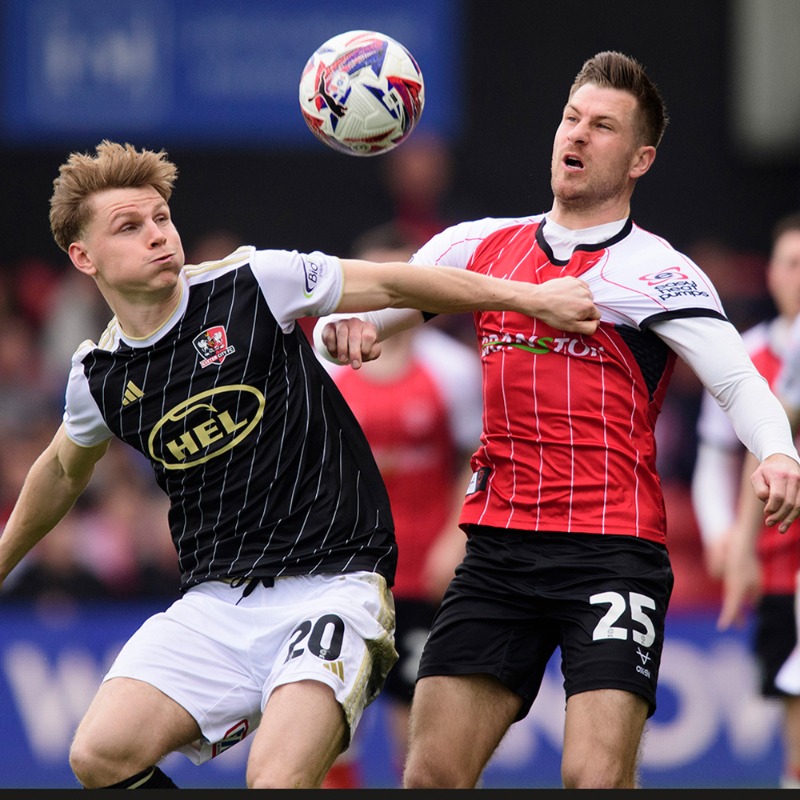 LincolnCity_FC's tweet photo. 📢 Almost 9,000 fans attended the Imps' 0-0 home draw against Exeter City.

📸 Check out our galleries from the day!