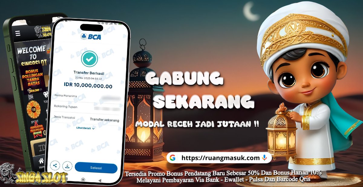 SingaSlot's tweet photo. GABUNG SEKARANG DAPAT KAN KEMENANGAN SPESIAL LEBARAN 
Link : https://t.co/Ug4FeqteCh
PREDIKSI UPDATE SETIAP HARI NYA LINK https://t.co/ApT8hPHC8q… #singaslot #singagacor #situsviral #gameonline #gamer #pragmaticplay #pgsoft #antirungkad #Viral2025 https://t.co/1wEwiCFddF