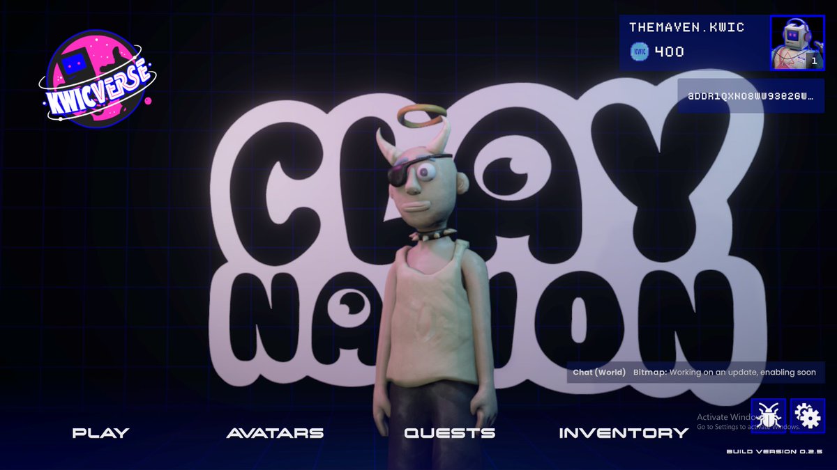 KWIC - Keyboard Warriors Internet Cafe (@keyboardwic) on Twitter photo kwic://verse
Did you know that in our recent KWICverse update you can now play as Argy!
<a href="/claymates/">Clay Nation</a> + KWIC collaboration
Building on Cardano kwic://verse
Did you know that in our recent KWICverse update you can now play as Argy!
<a href="/claymates/">Clay Nation</a> + KWIC collaboration
Building on Cardano