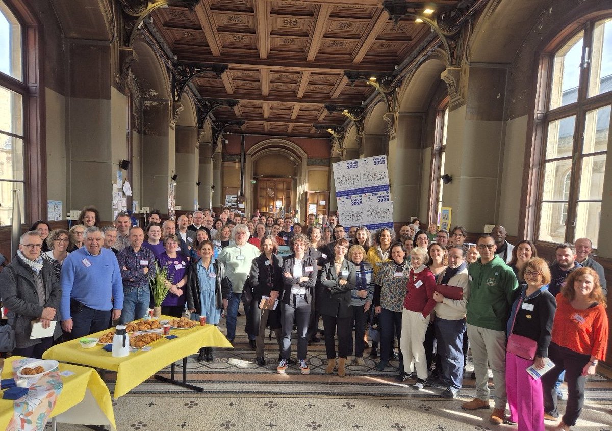 📣 Hier au #ForumCafe2025 ! Fier de présenter notre projet S2ET mené avec nos CAP Électricien entre 🇹🇩🇪🇺🇫🇷 sur les économies d'énergie. Points forts d'hier : conférences, table ronde et échange entre pairs. Message retenu : "Gardez la flamme" malgré les défis. #Innovation #VET