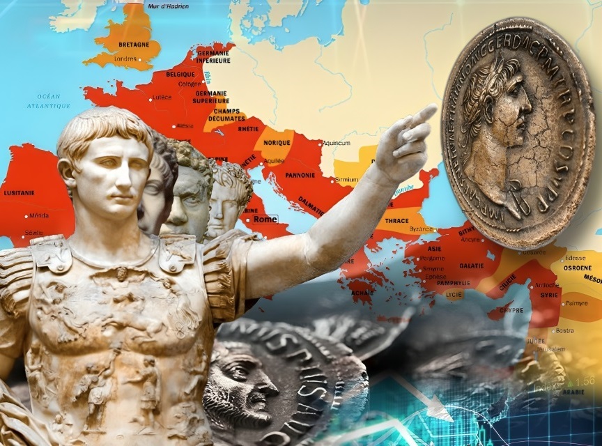 Rome ne s’est pas effondrée en un jour, mais des siècles de crises monétaires l’ont lentement asphyxiée.

Inflation galopante, dévaluations répétées, économie de troc, pression fiscale intenable… Quand l’or a fui, l’Empire a vacillé. Voici comment ⤵️ [1/20]